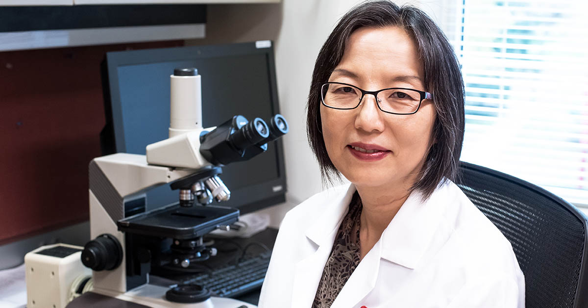 Dr. Wang, senior author on the study and a professor in the Department of Pathology and Blood Cell Development and Function Program at Fox Chase