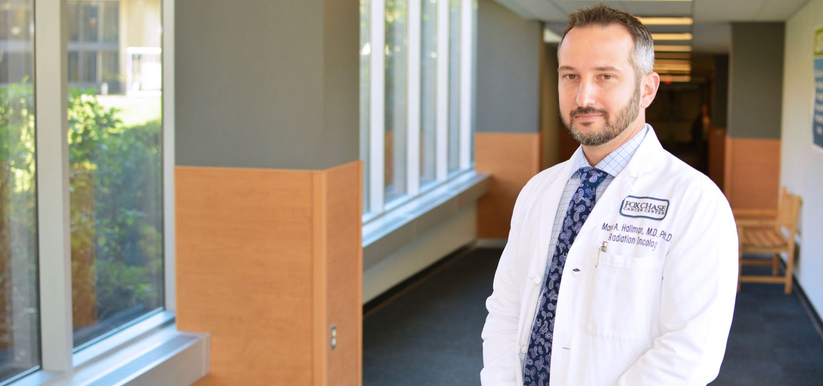 As an assistant professor in the Department of Radiation Oncology, Mark Hallman treats lung metastases and conducts research into improving the safety and efficacy of delivering Stereotactic Body Radiation Therapy (SBRT) to patients.